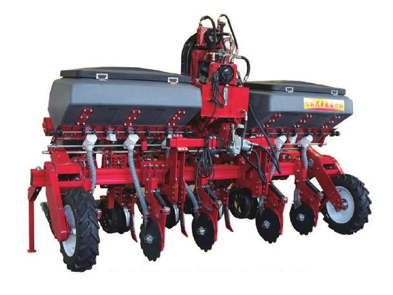 2BMFOC-6高性能气吹式玉米精播机