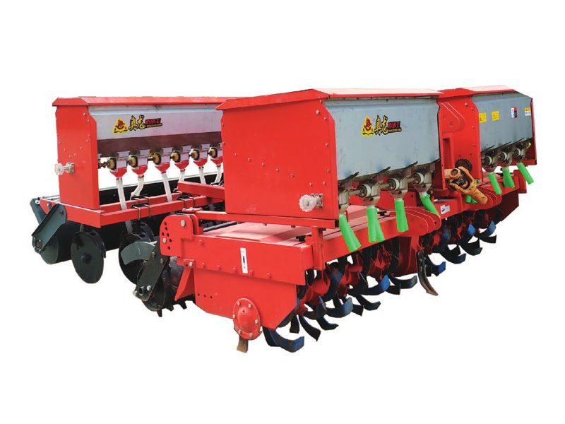 旋耕施肥二次镇压播种机
